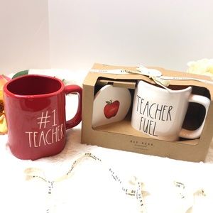 RARE Dunn “#1 Teacher” and “Teacher Fuel” set. HTF
